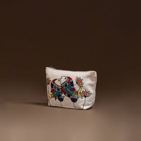 Madhubani Handpainted Utility Pouch 23