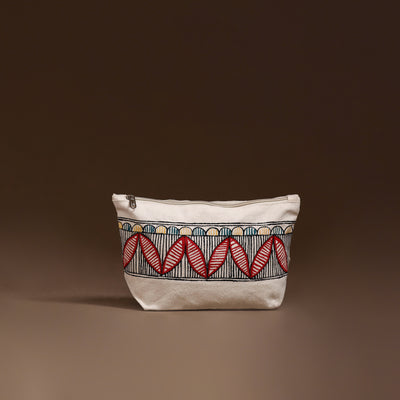 Madhubani Handpainted Utility Pouch 24