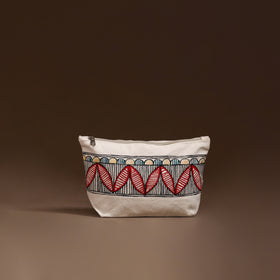 Madhubani Handpainted Utility Pouch 24