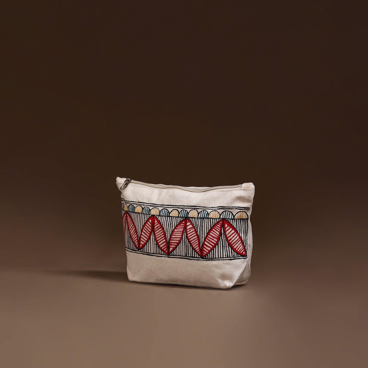 Madhubani Handpainted Utility Pouch 24