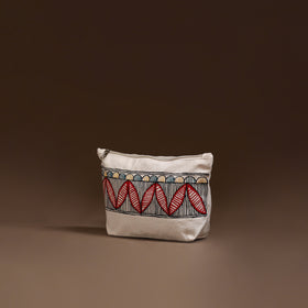 Madhubani Handpainted Utility Pouch 24