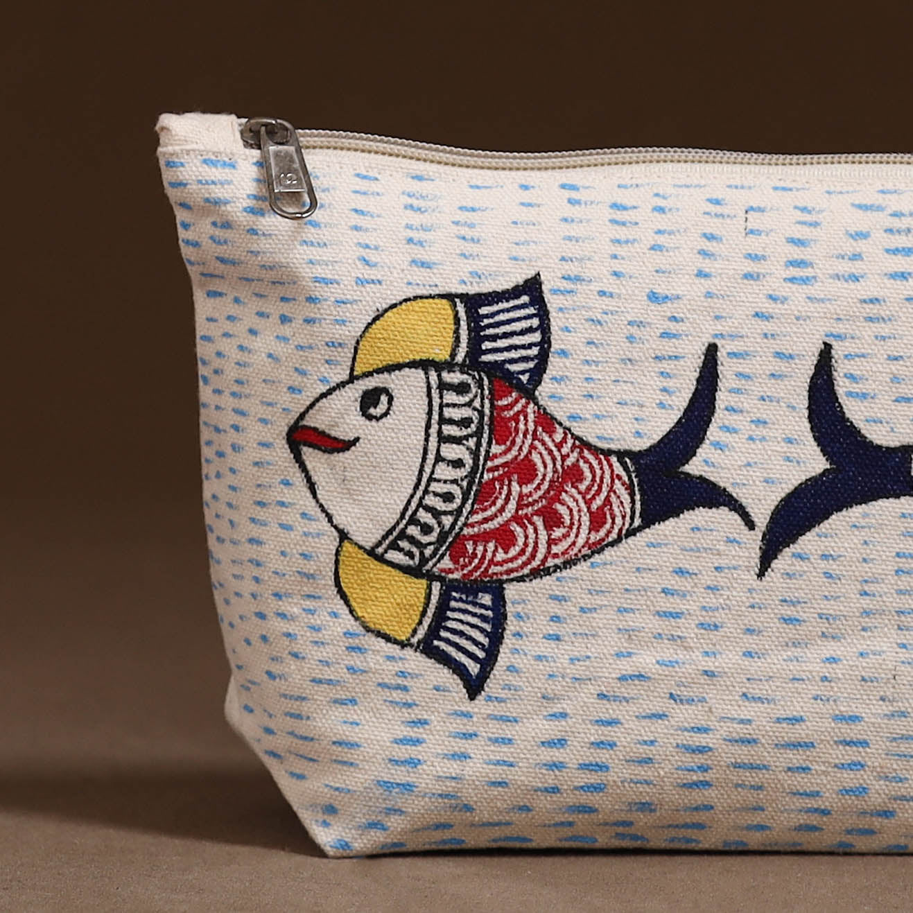 Madhubani Handpainted Utility Pouch 25