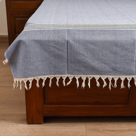 Handloom Cotton Single Bedsheet (90 x 60 in) 260