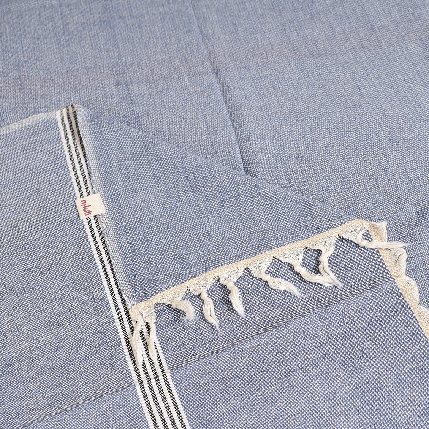 Handloom Cotton Single Bedsheet (90 x 60 in) 260