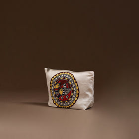 Madhubani Handpainted Utility Pouch 27