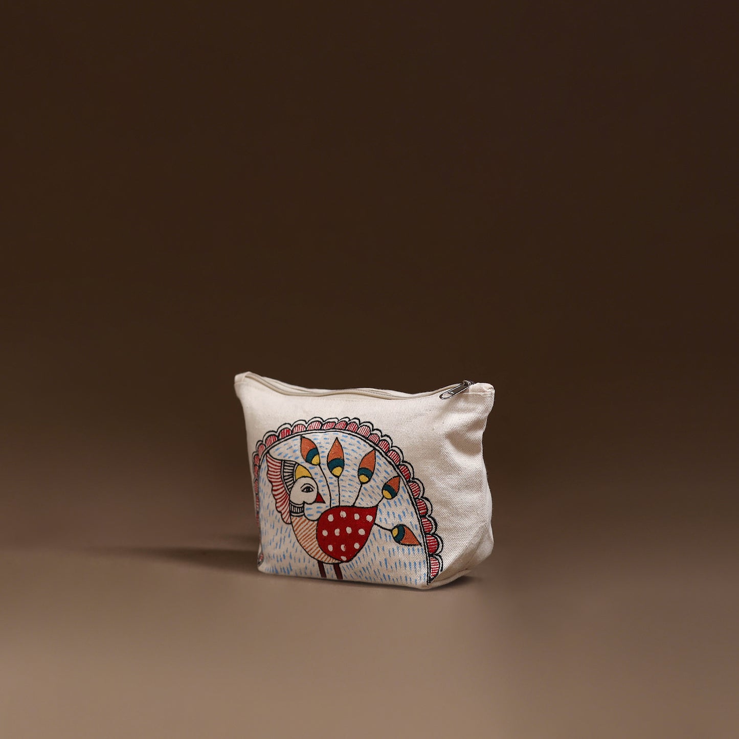 Madhubani Handpainted Utility Pouch 28