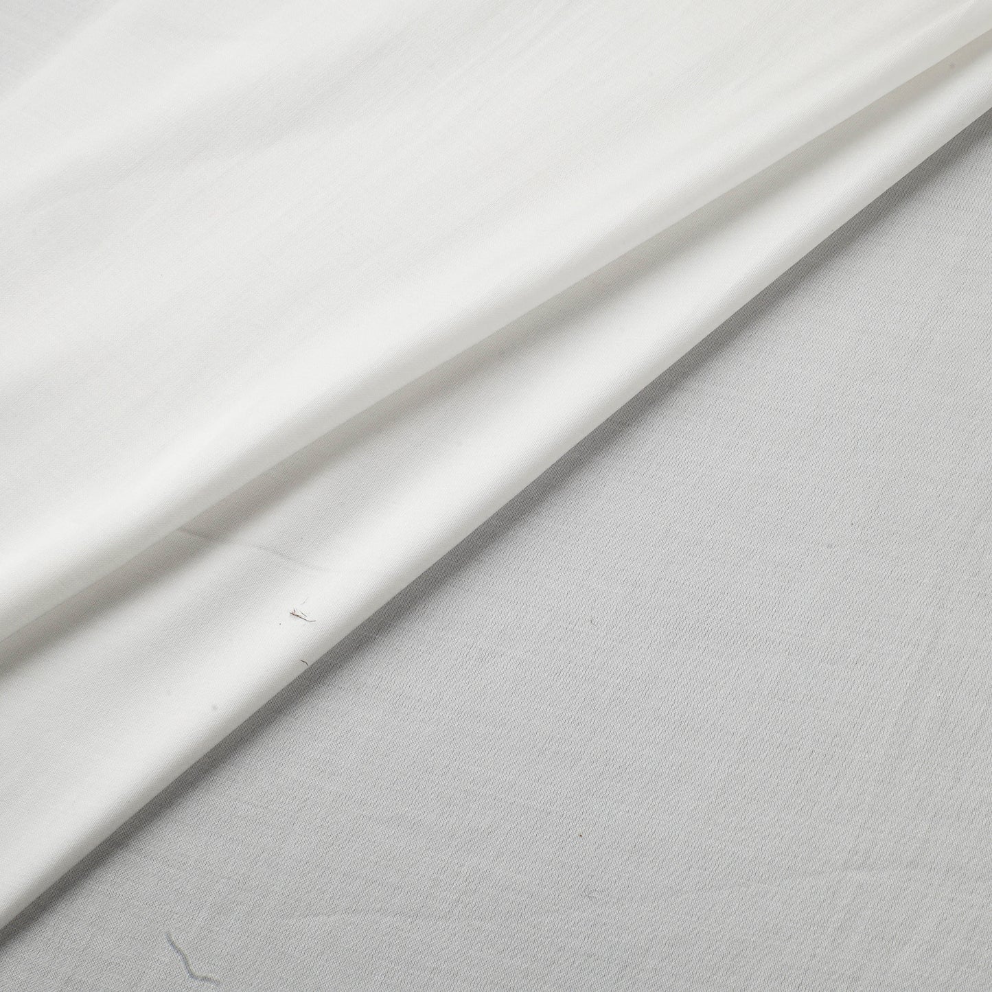 White - Pure Modal Silk Plain Fabric 06