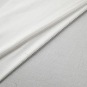White - Pure Modal Silk Plain Fabric 06