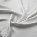 White - Pure Modal Silk Plain Fabric 06