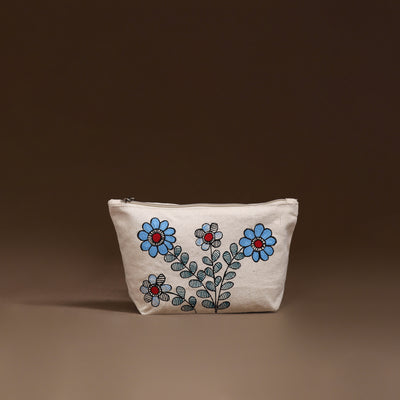 Madhubani Handpainted Utility Pouch 29