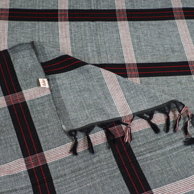 Handloom Cotton Single Bedsheet (90 x 60 in) 261