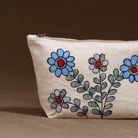 Madhubani Handpainted Utility Pouch 29