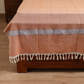 Handloom Cotton Single Bedsheet (90 x 60 in) 262