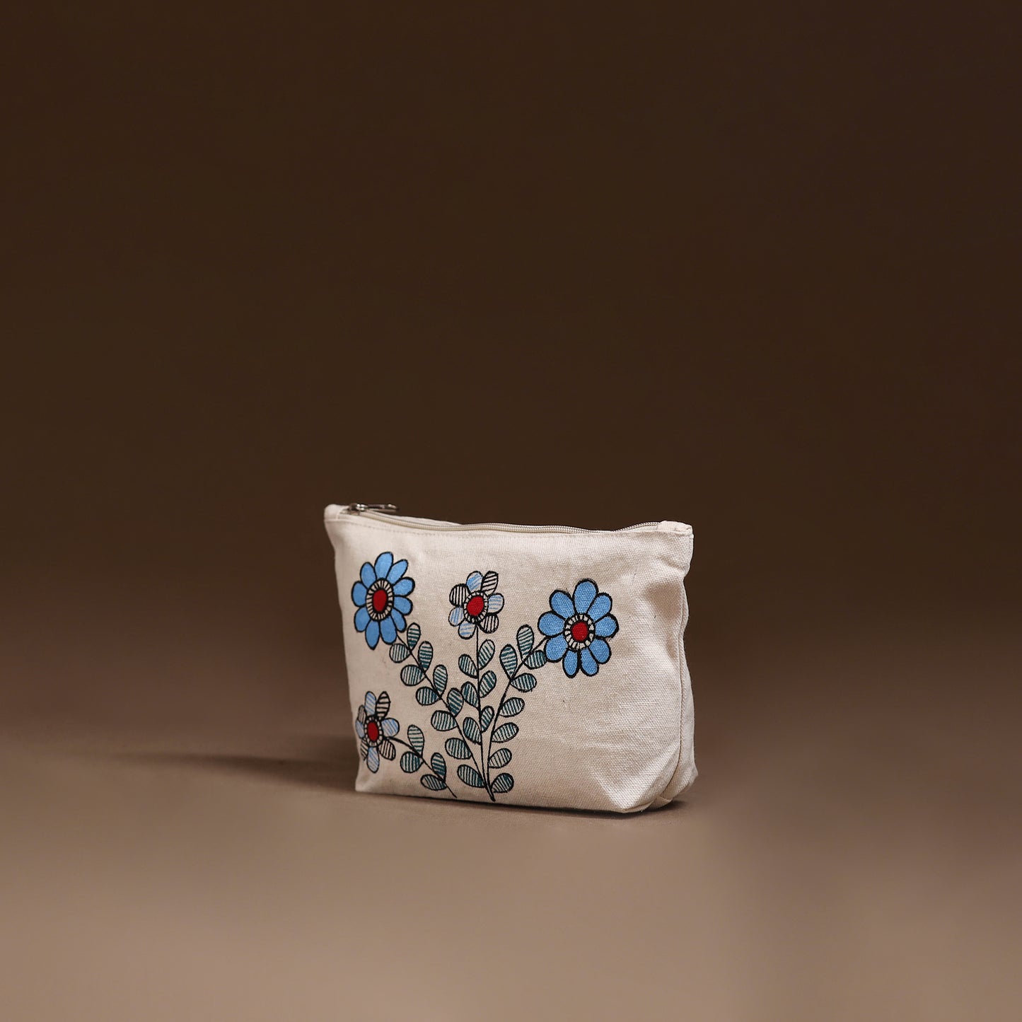 Madhubani Handpainted Utility Pouch 29