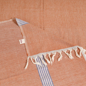 Handloom Cotton Single Bedsheet (90 x 60 in) 262