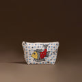 Madhubani Handpainted Utility Pouch 30