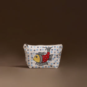 Madhubani Handpainted Utility Pouch 30