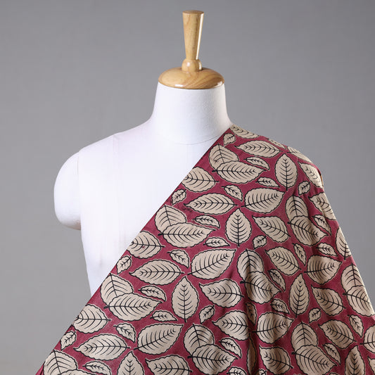 Pink - Kalamkari Printed Cotton Fabric