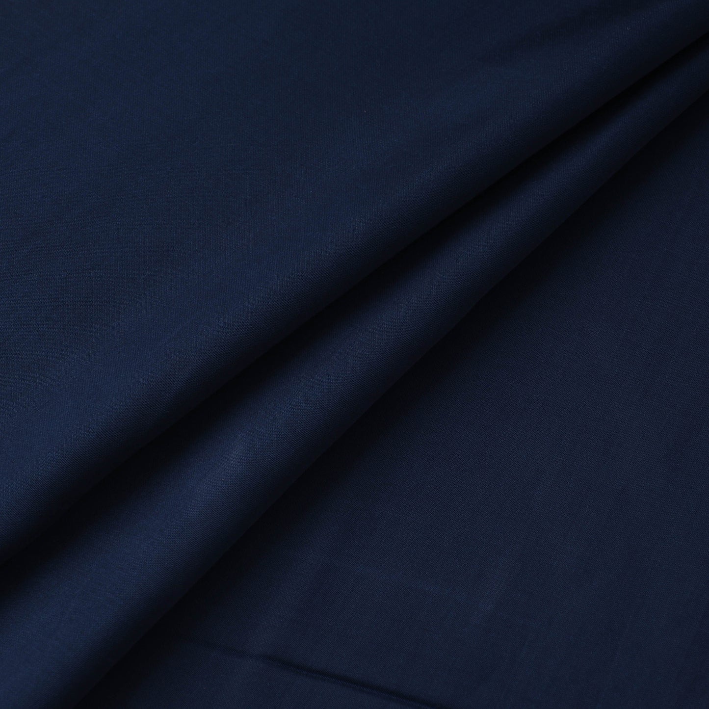 Blue - Pure Modal Silk Plain Fabric 01