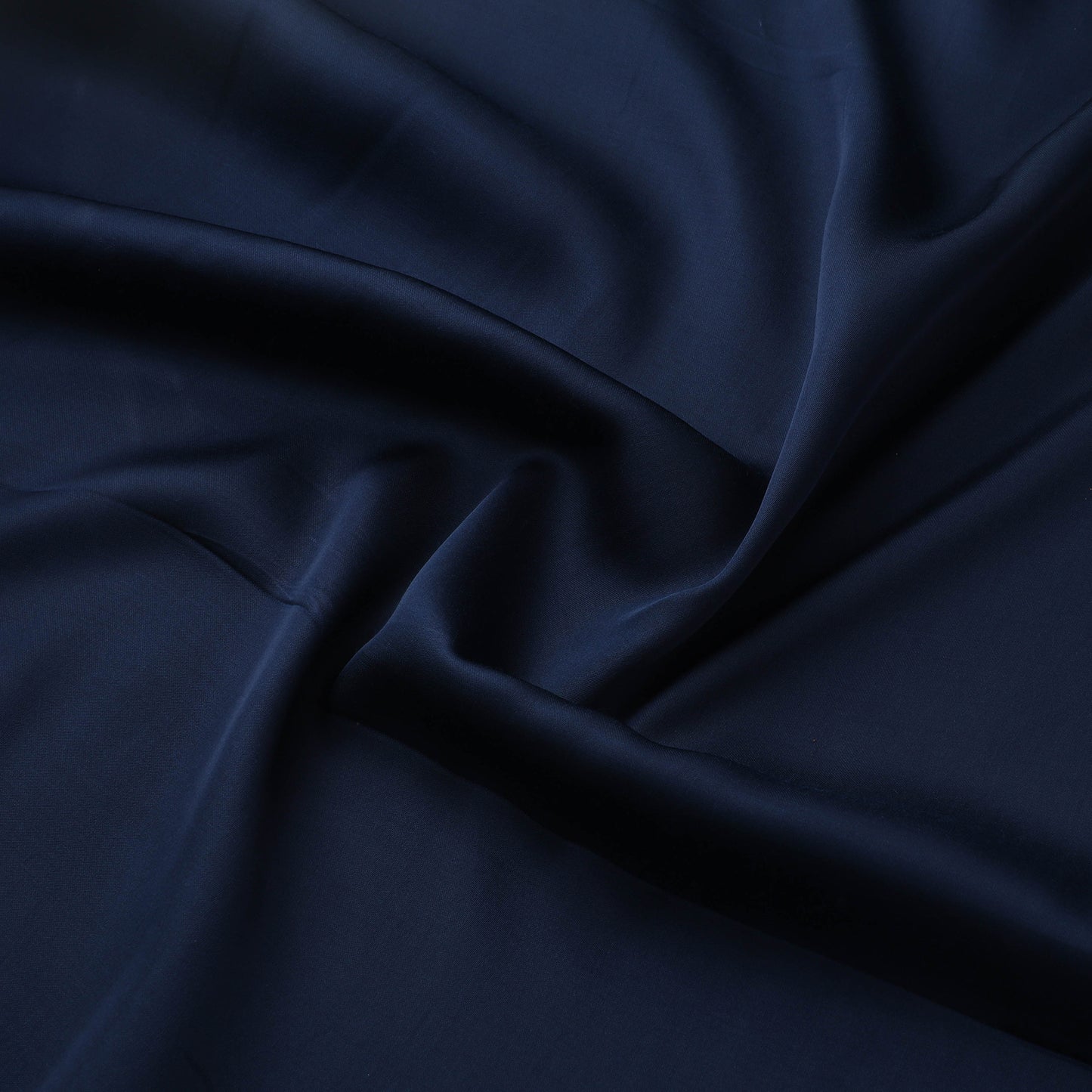 Blue - Pure Modal Silk Plain Fabric 01