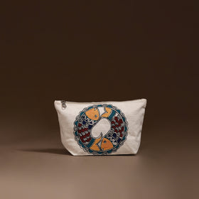 Madhubani Handpainted Utility Pouch 31