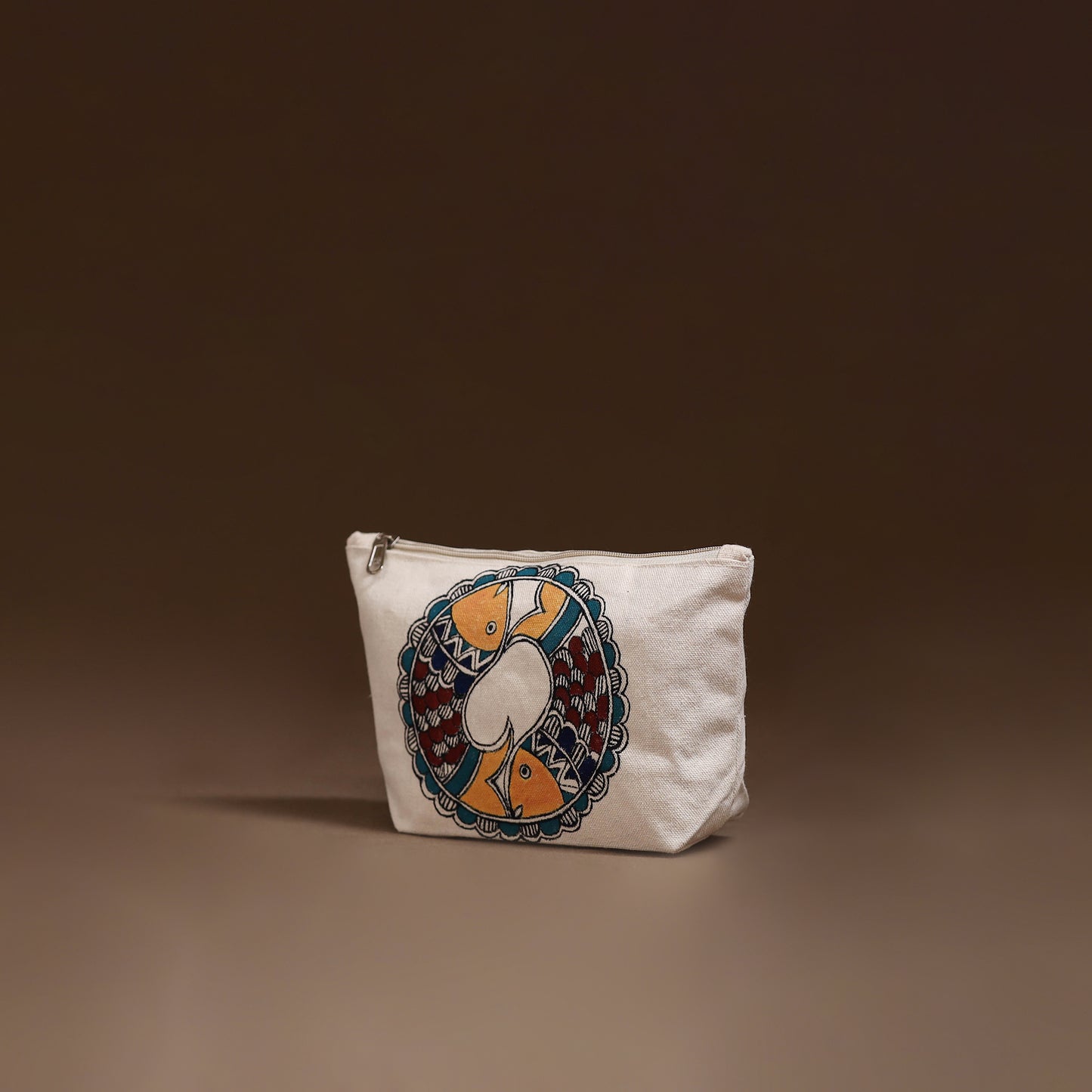 Madhubani Handpainted Utility Pouch 31