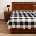 Handloom Cotton Single Bedsheet (90 x 60 in) 265