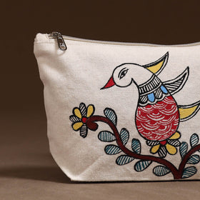 Madhubani Handpainted Utility Pouch 32