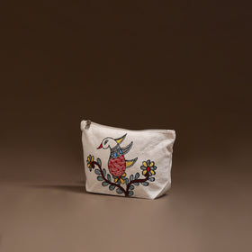 Madhubani Handpainted Utility Pouch 32