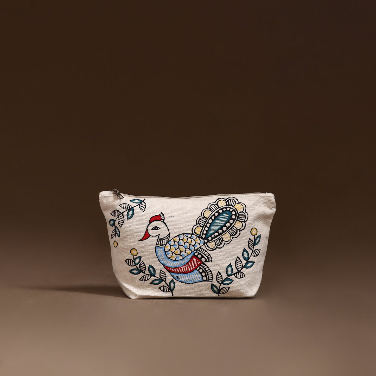 Madhubani Handpainted Utility Pouch 33