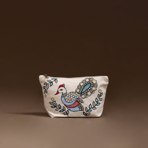 Madhubani Handpainted Utility Pouch 33