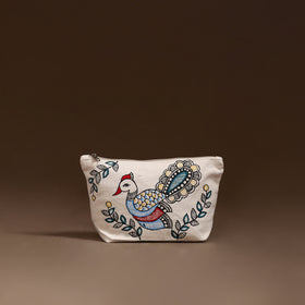 Madhubani Handpainted Utility Pouch 33