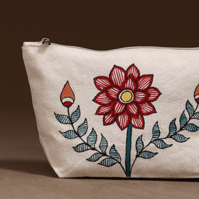 Madhubani Handpainted Utility Pouch 34
