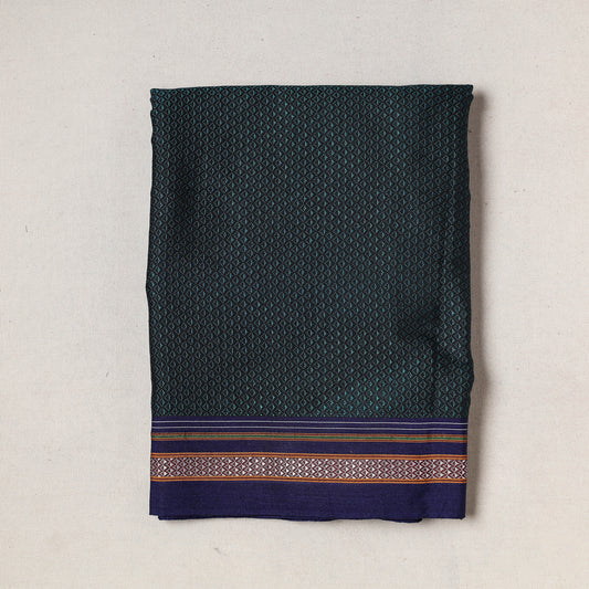 Green - Karnataka Khun Weave Cotton Precut Fabric (1.7 meter)