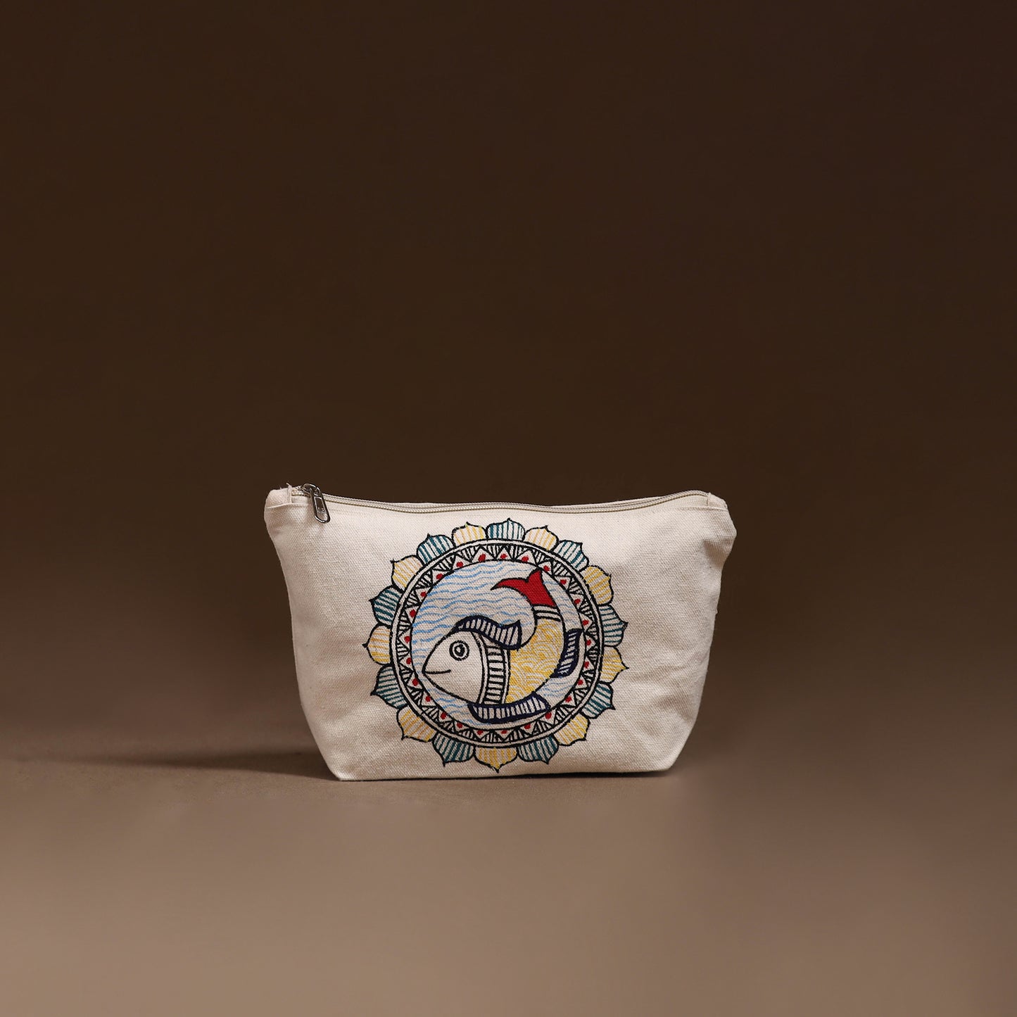 Madhubani Handpainted Utility Pouch 35