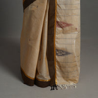 Brown - Kanchipuram Cotton Saree with Buta 67