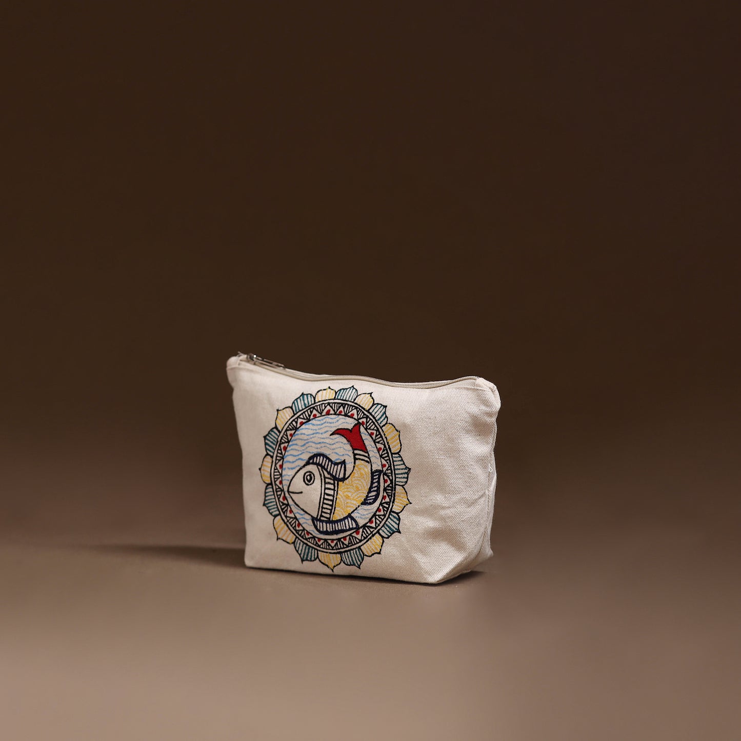 Madhubani Handpainted Utility Pouch 35