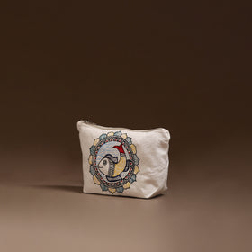 Madhubani Handpainted Utility Pouch 35