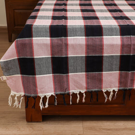 Handloom Cotton Single Bedsheet (90 x 60 in) 267