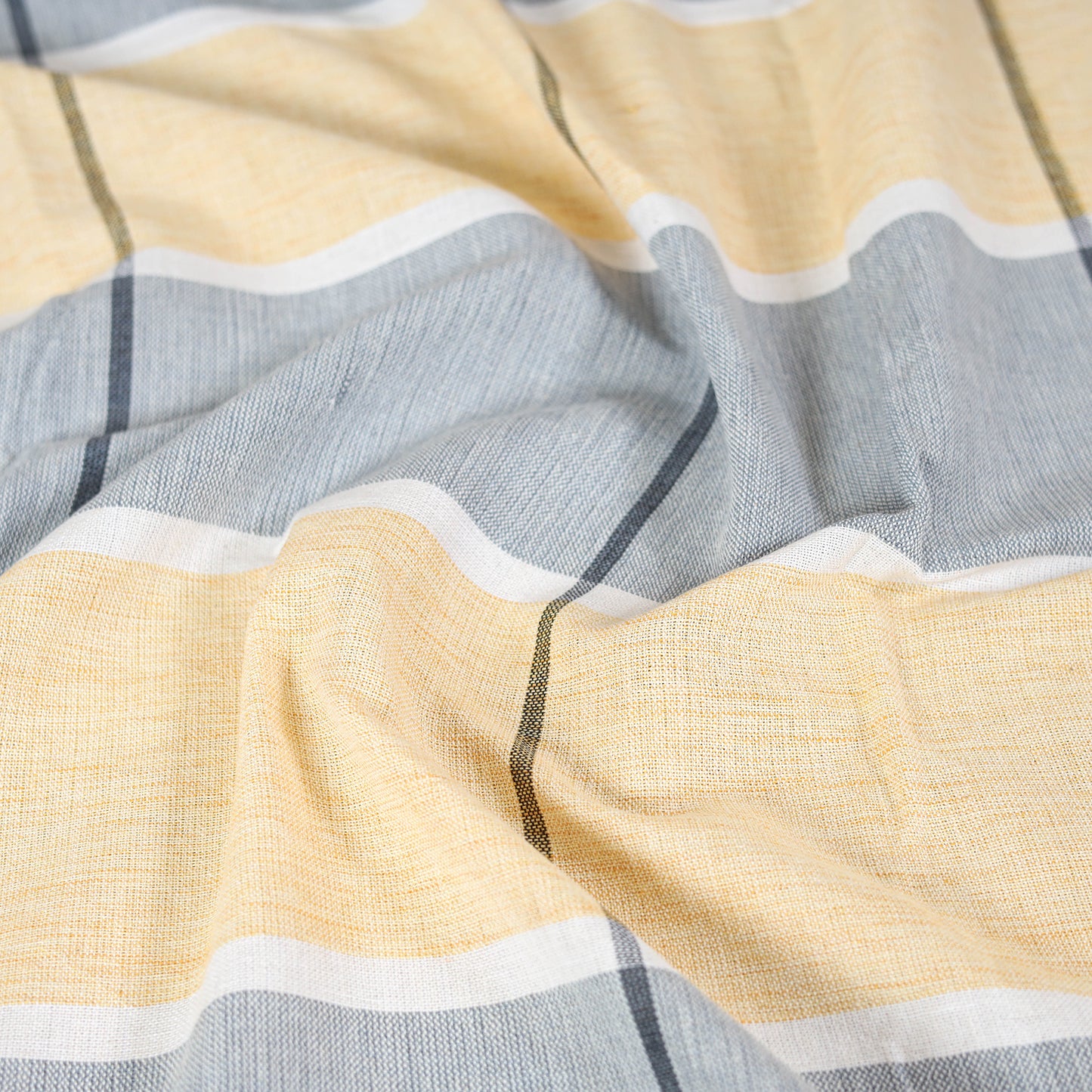 Buy Multicolor Pure Handloom Single Cotton Bed Sheet