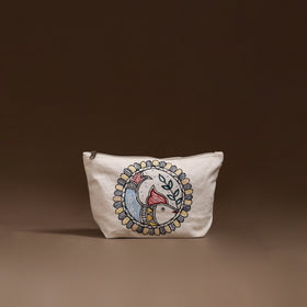 Madhubani Handpainted Utility Pouch 36
