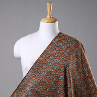 Orange - Kalamkari Printed Cotton Fabric