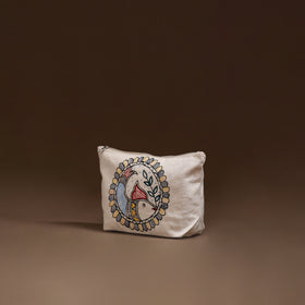 Madhubani Handpainted Utility Pouch 36