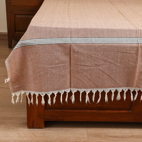 Handloom Cotton Single Bedsheet (90 x 60 in) 268