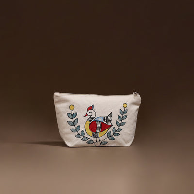 Madhubani Handpainted Utility Pouch 37