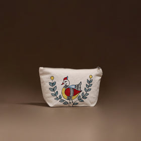 Madhubani Handpainted Utility Pouch 37
