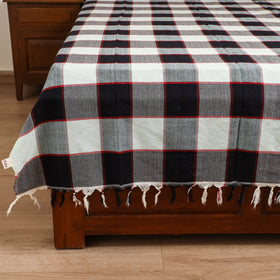 Handloom Cotton Single Bedsheet (90 x 60 in) 269