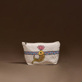 Madhubani Handpainted Utility Pouch 38