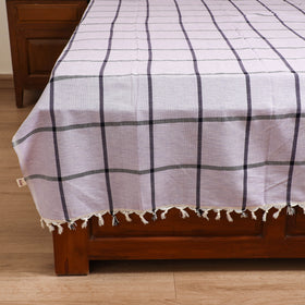 Handloom Cotton Single Bedsheet (90 x 60 in) 270