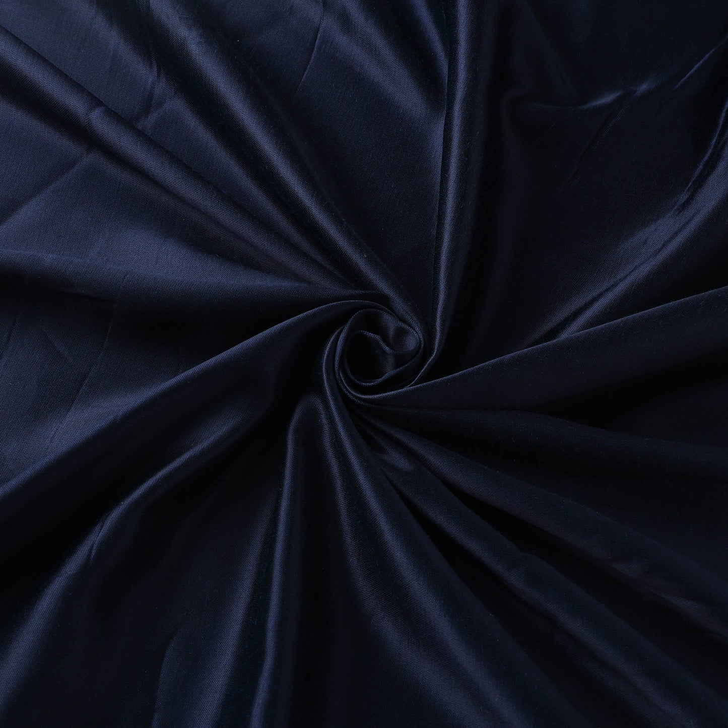 Blue - Pure Mashru Silk Plain Fabric (Width - 46 in) 05